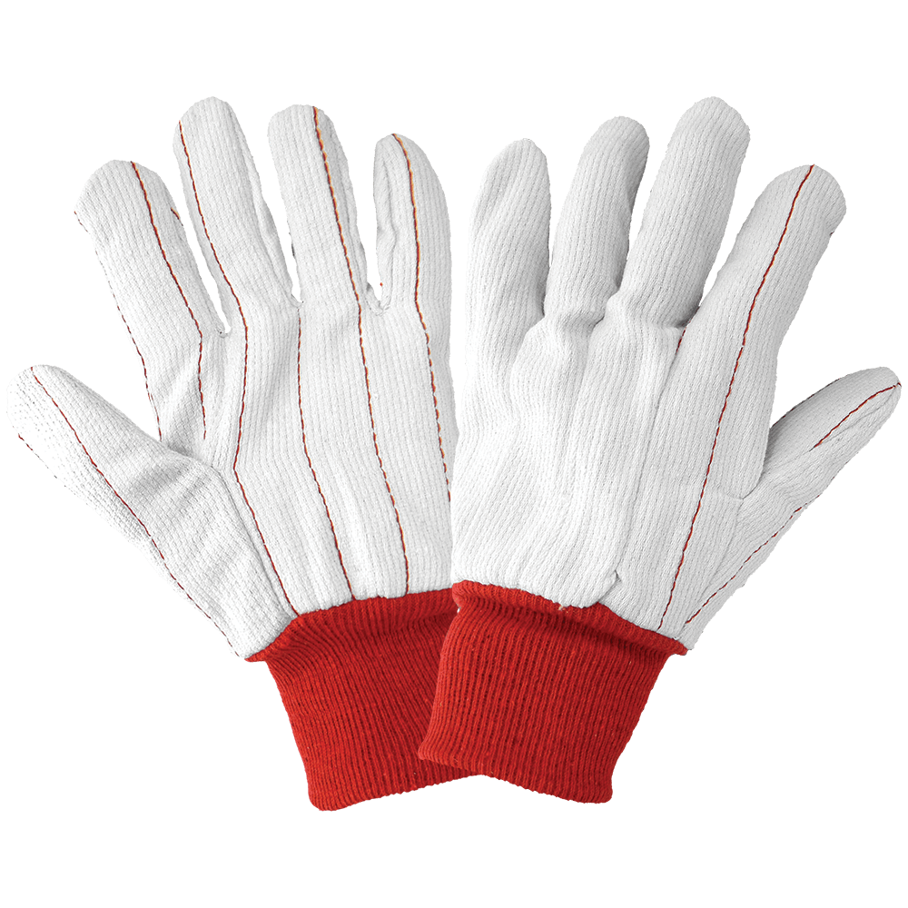 Cotton Cut / Sewn Gloves C18PCR (Dozen Pair)