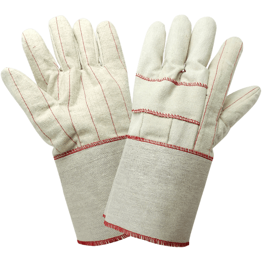 Cotton Cut / Sewn Gloves C24GC (Case of 6 Dozen Pair)