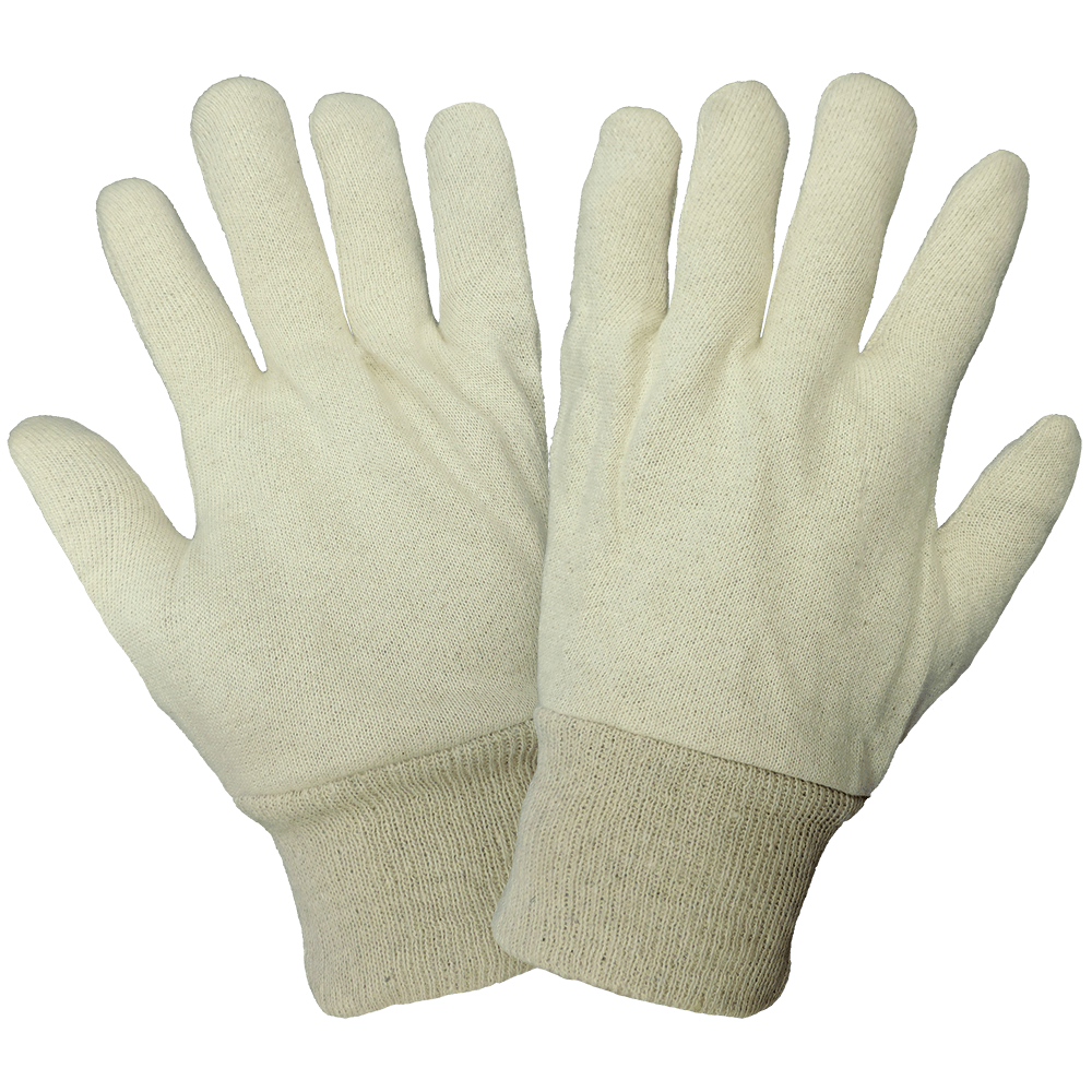 Cotton Cut / Sewn Gloves C80RJ (Dozen Pair)