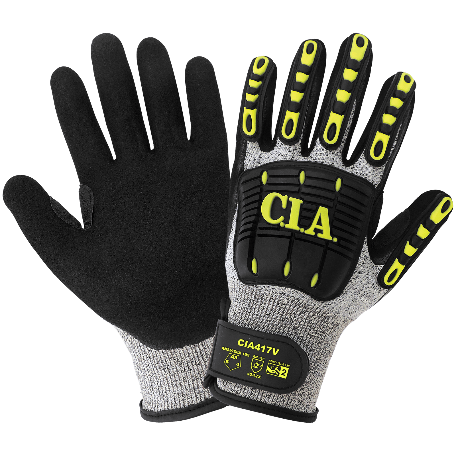 Cut, Impact, Abrasion Resistant Gloves CIA417V