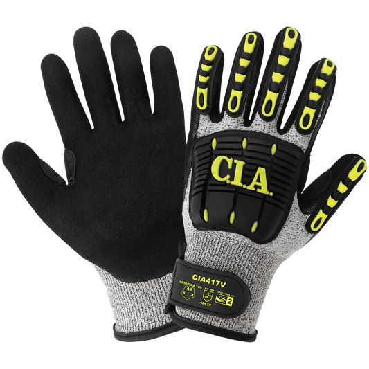 Cut, Impact, Abrasion Resistant Gloves CIA417V-8(M)