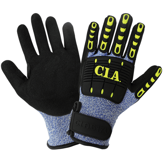 Cut, Impact, Abrasion Resistant Gloves CIA617V-9(L)