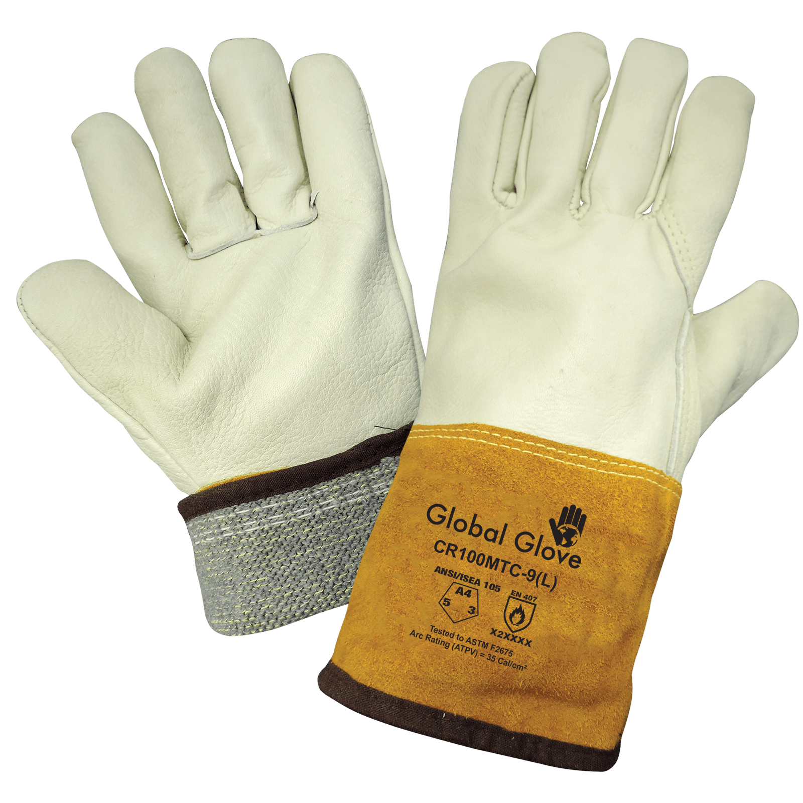 FR Arc Flash / Cut Resistant Gloves CR100MTC