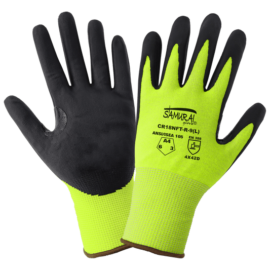 Cut Resistant Gloves CR18NFT-R-9(L)