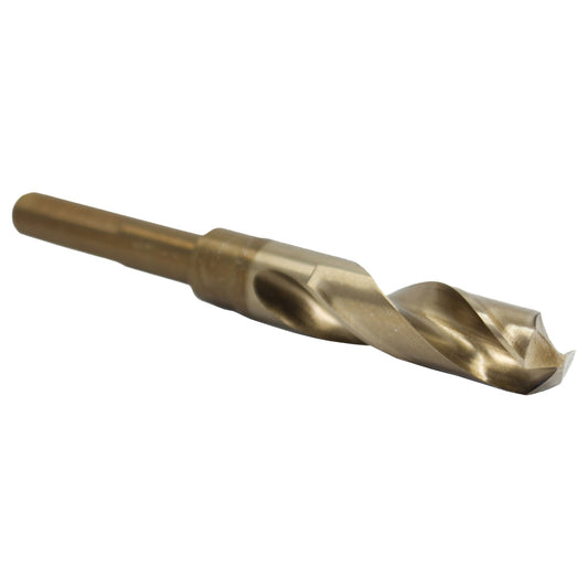 Drill America Cobalt Reduced Shank DWDCO, 1/2" Shank (DWD Series), 33/64" to 1-1/2"