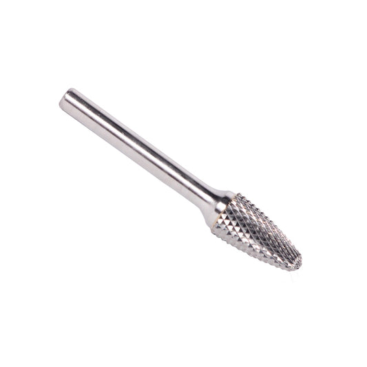 Drill America Tree, Radius End Double Cut Burrs