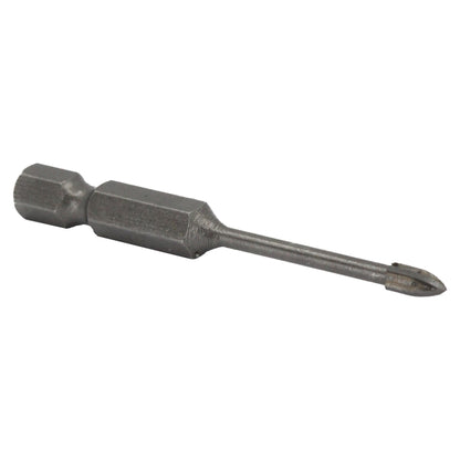 Drill America 4 Flute Hex Shank Glass/Tile, DWD4FGD1/8HEX