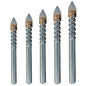 Drill America Round Shank Glass/Tile Drills, DWDGD-SET