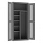 Durham Janitorial Cabinets With Wardrobe & Broom Storage (3500-HDL/EMDC-HDL Series)