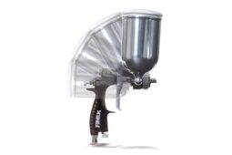 Finex Air Spray Gravity Feed Side Cup Gun, Conventional, 1.4mm Nozzle
