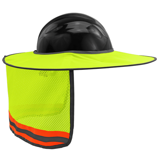 Removable Hard Hat Sun Shade GLO-HNS1 (Pack of 10)
