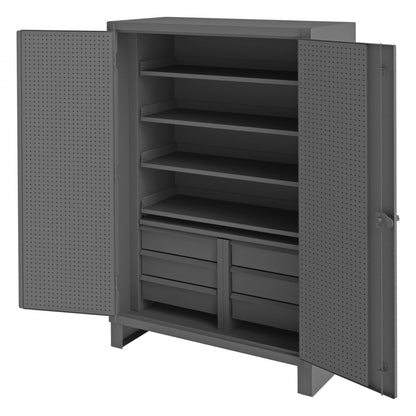 Durham Extra Heavy Duty Cabinets with Pegboard Doors (HDCP & HDCDP Series)