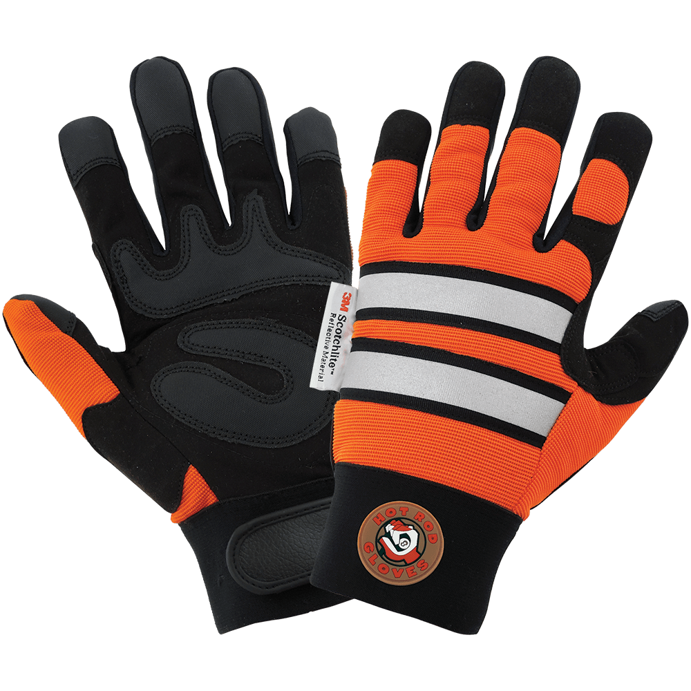 Mechanics Type Gloves HR9000VIS