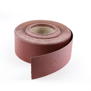 Sanding Roll RKXO 3" x 25M Grit #80 for Drum Sander Aluminum Oxide Cloth