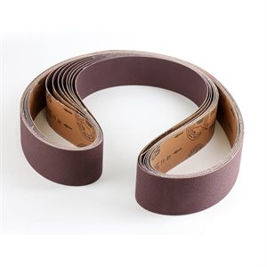 Sanding Belt 2" x 72" PA631 Grit #180 Aluminum Oxide Cloth for Narrow Belt Sanders