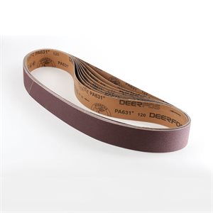 Sanding Belt 2" x 48" PA631 Grit #180 Aluminum Oxide Cloth for Narrow Belt Sanders