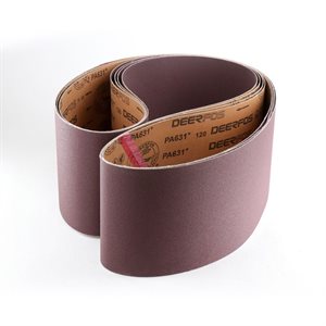 Sanding Belt 6" x 89" PA631 Grit #320 Aluminum Oxide Cloth for Narrow Belt Sanders