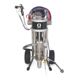 Merkur 10:1 Air-Assisted Airless Package, G15 Gun, Cart Mount, Fluid Filter, 1.2 gpm