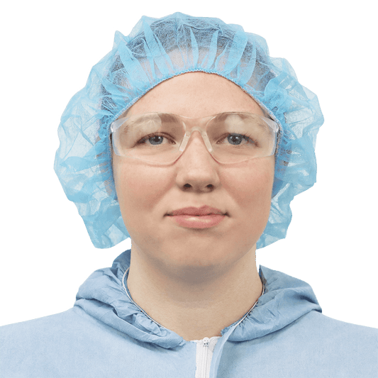 Disposable Non-Woven Bouffant Caps NW-PPB24-B (Case of 1000 Each)