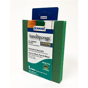 Uneesponge 1 / 2 in. Eco-Green Superfine - Single Pack