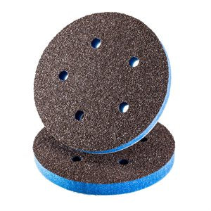 EKASILK PLUS 1 / 2 in. Sanding Sponge 5" Fine 5 Holes Hook & Loop
