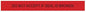 19.7 X 5000 X 80 - CLEAR WITH RED AND BLACK PRINT "DO NOT ACCEPT IF SEAL IS BROKEN"; 40 RLS/plt