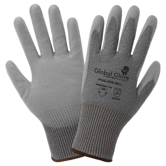 PU on High-Density Nylon Gloves PUG-006-10(XL)