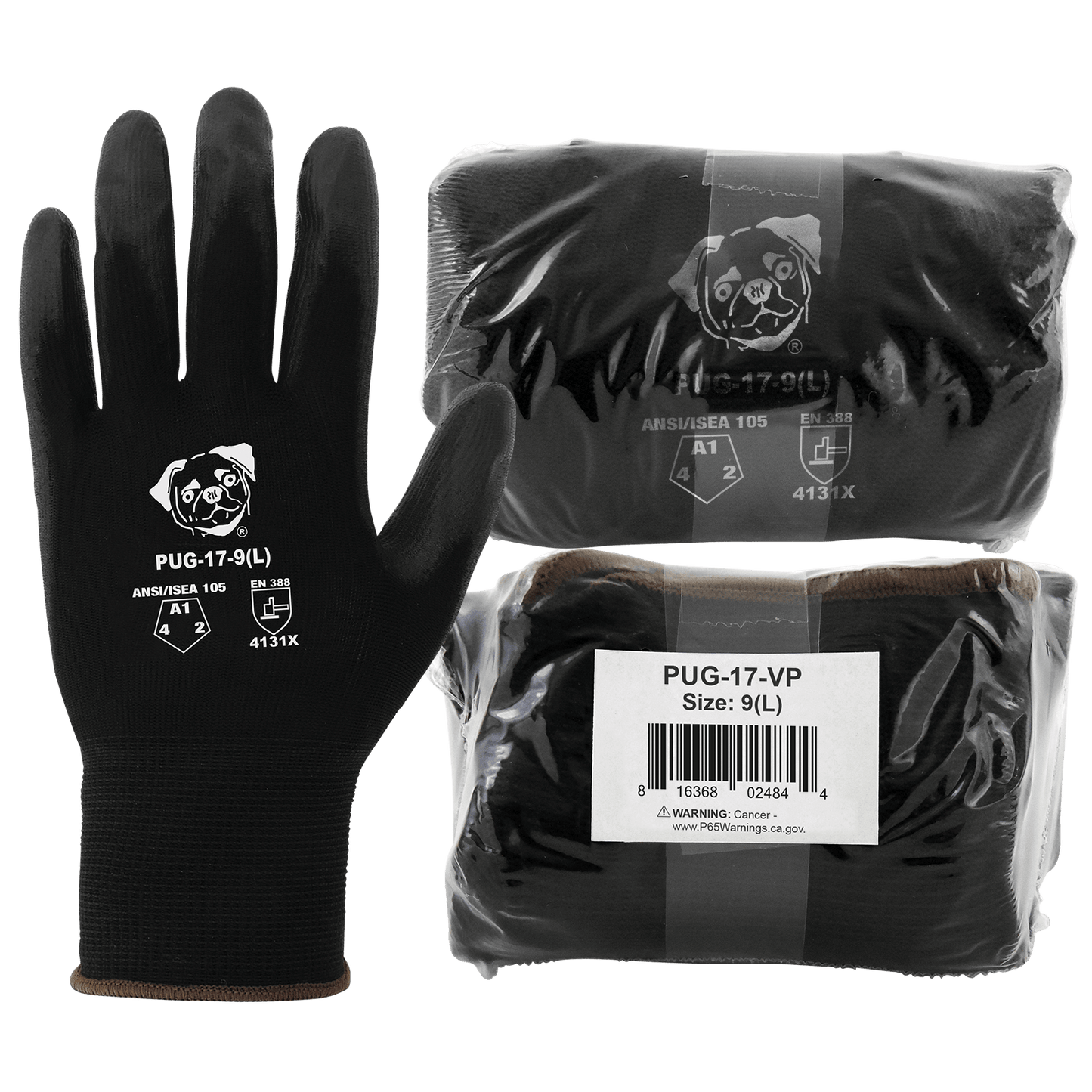 PU on Nylon Gloves PUG-17-VP