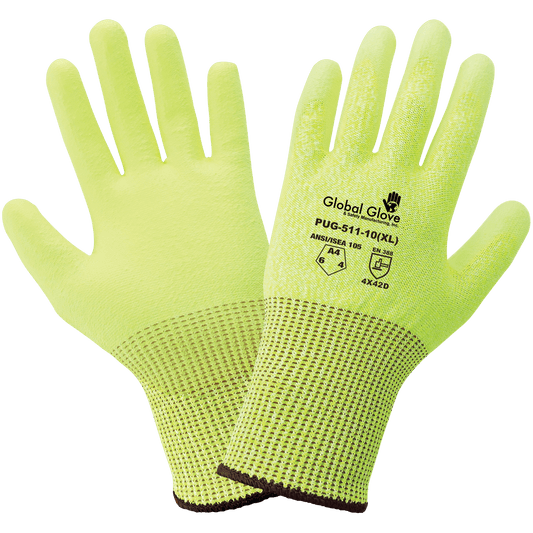 PU on HPPE Gloves PUG-511-8(M)