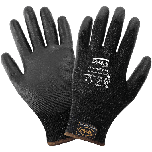 PU on TuffKut Gloves PUG-555TS-6(XS)