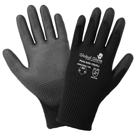 PU on HPPE Gloves PUG-655-6(XS)