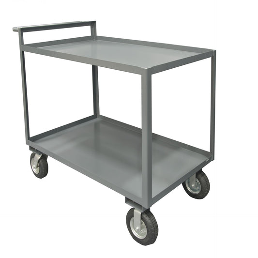 Durham 2 Shelf Stock Carts With Raised Handles (RSCR Series) — Durham Manufacturing