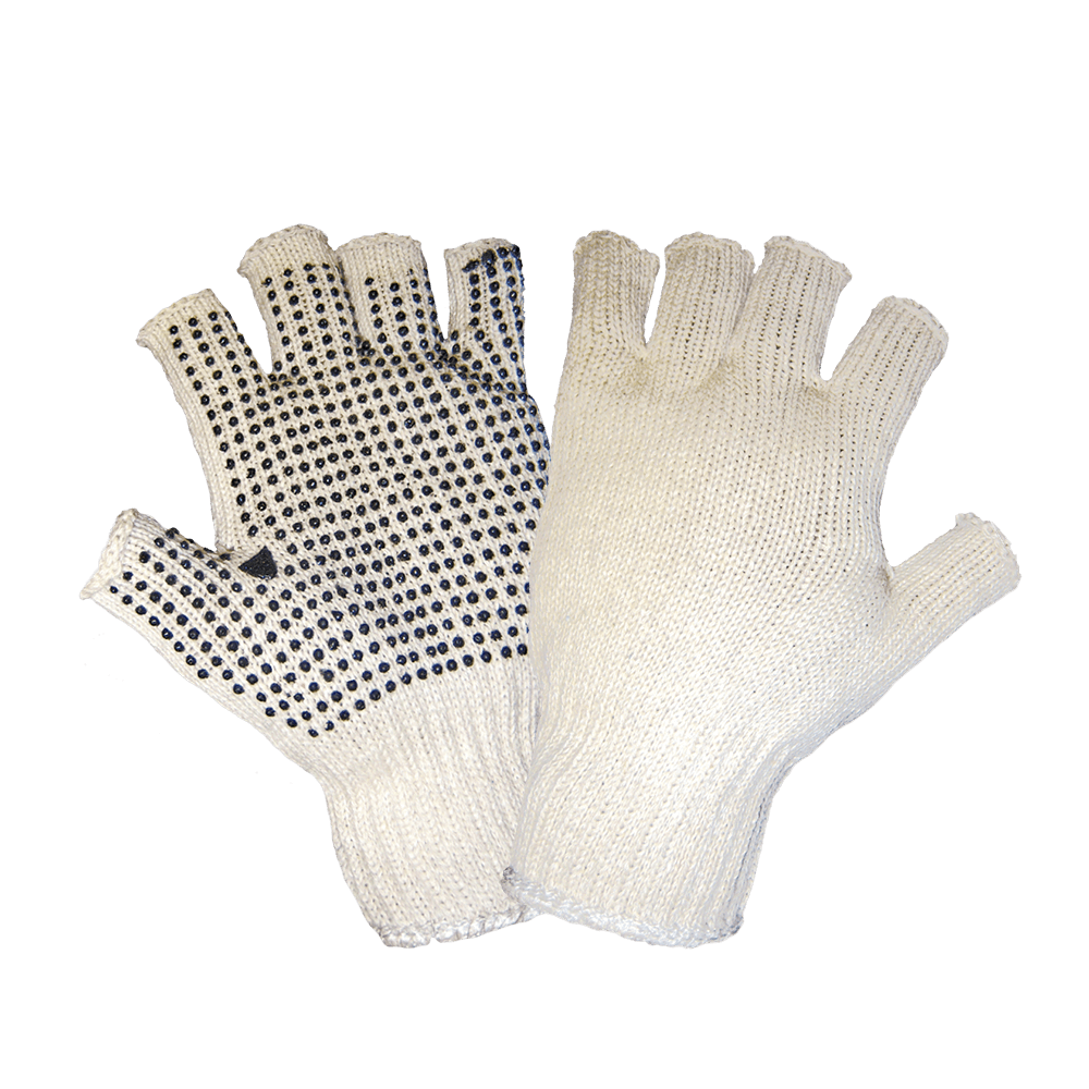 String Knit Dotted Gloves S52NFD1 (Dozen Pair)