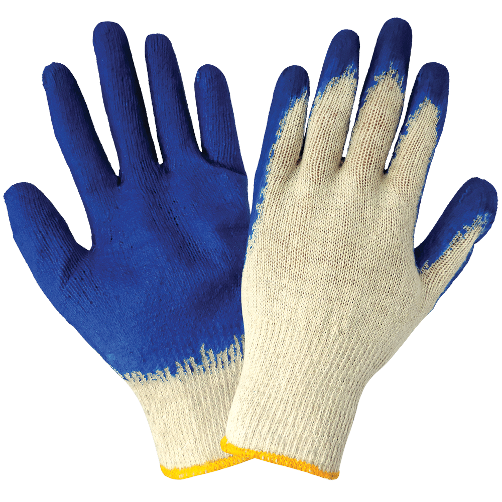 Coated String Knit Gloves S966E (Dozen Pair)