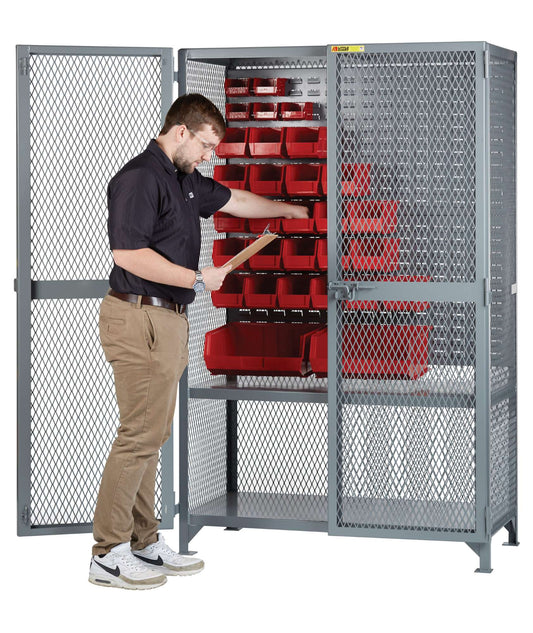 Little Giant Tool Storage Locker With Pegboard Or Louvered Panel