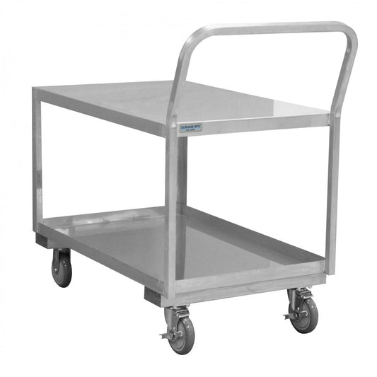 Durham Stainless Steel Low Deck Service Carts (SLDO Series)