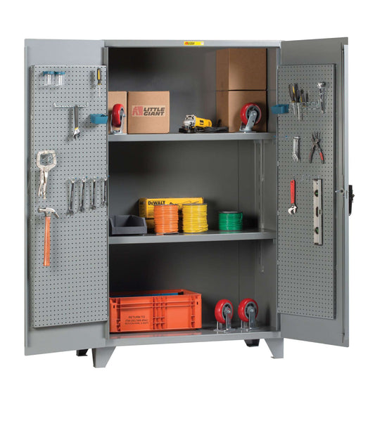 Little Giant 12-Gauge Storage Cabinets with Pegboard Doors (SSL-PBD Series)
