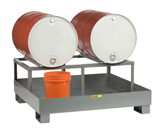 Little Giant All-Welded Spill Control Platform with Drum Rack (SST-D Series)