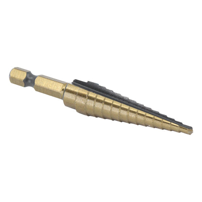 Drill America HSS B&G Hex Shank Step Drills, STE1HEX