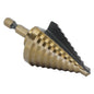 Drill America HSS B&G Hex Shank Step Drills, STE5HEX