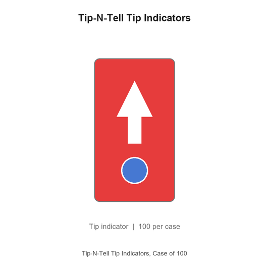 Tip-N-Tell Tip Indicators, Case of 100