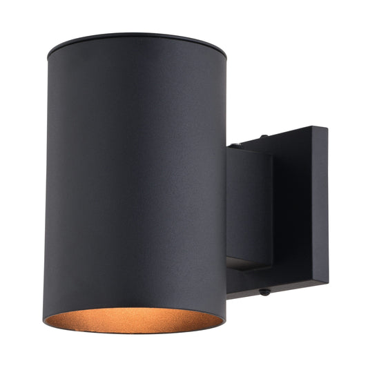 Dualux Dusk to Dawn Hardwired LED Black Porch Light