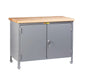 Little Giant 12-Gauge Work Center Cabinets with Butcher Block Top (WTC Series)