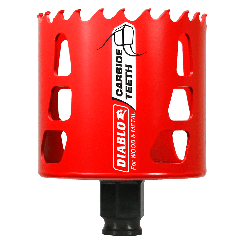 Diablo Snap-Lock Plus 2-3/4 in. Carbide Tipped 2-3/8 in. L X 3/8 in. D Hole Saw