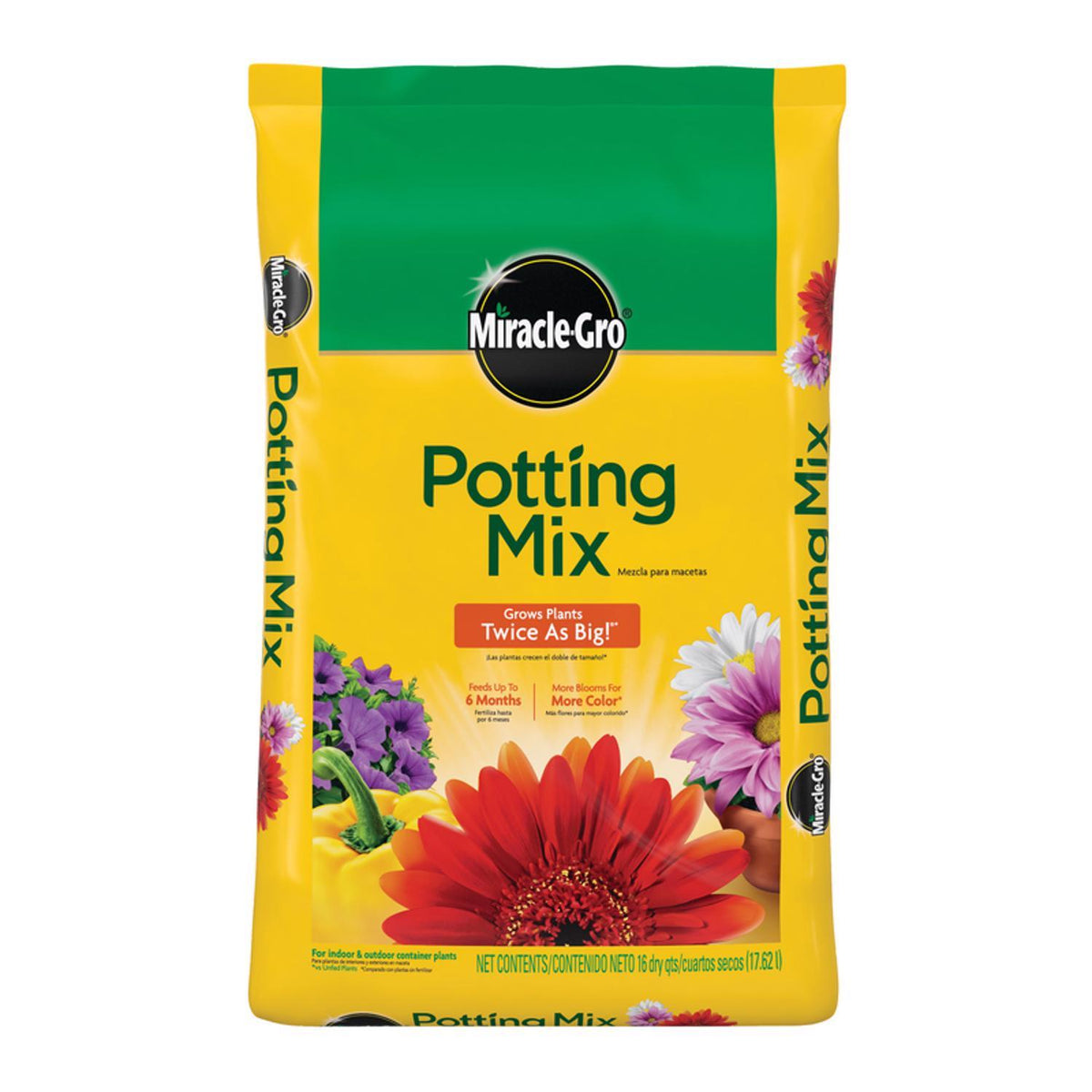 Miracle-Gro All Purpose Potting Mix 16 qt