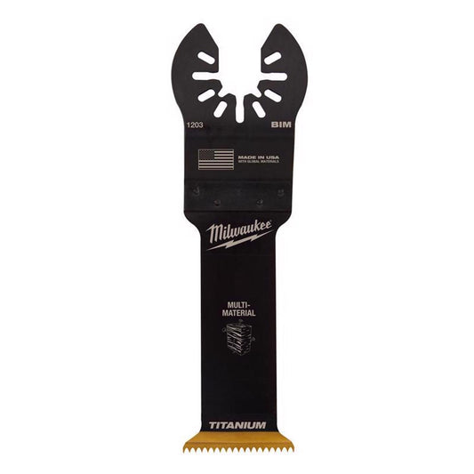 Milwaukee Universal Fit Open-Lok 1-1/4 in Bi-Metal Multi-Material Oscillating Blade Mfr 49-25-1203