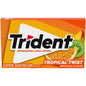 Trident Sugar Free Tropical Twist Chewing Gum 1 pk