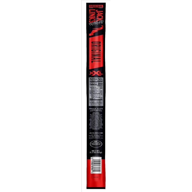 Jack Link's Wild Stick Original Meat Sticks 2.2 oz Carded
