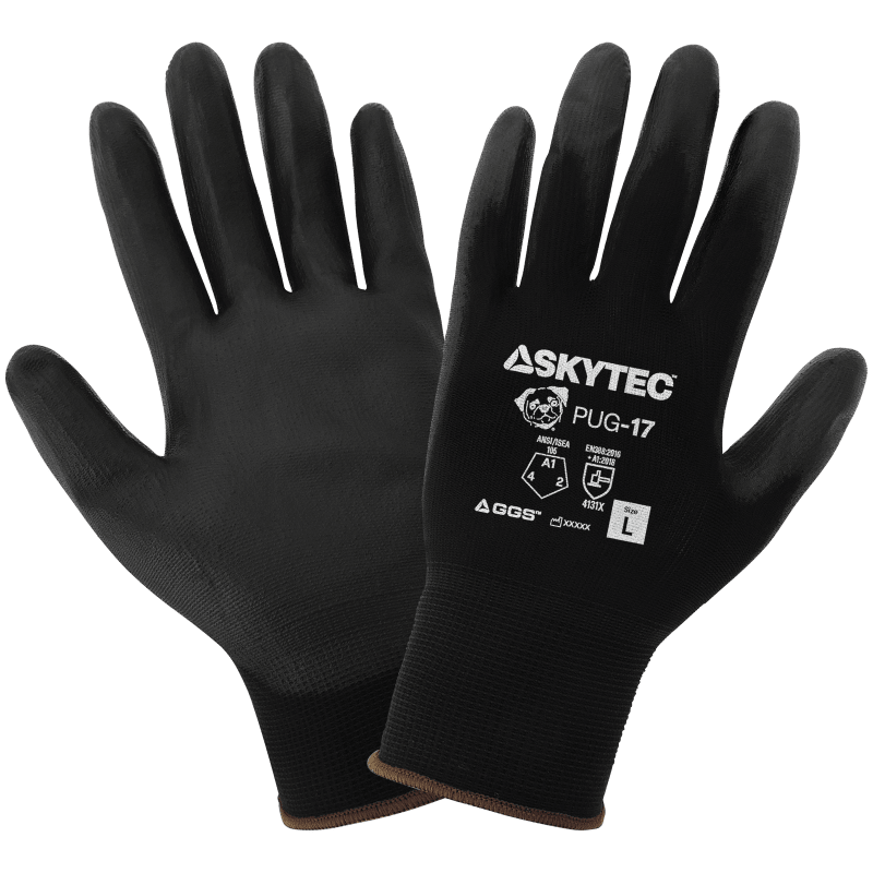 Skytec PUG-17 Polyurethane (PU) Dipped Gloves