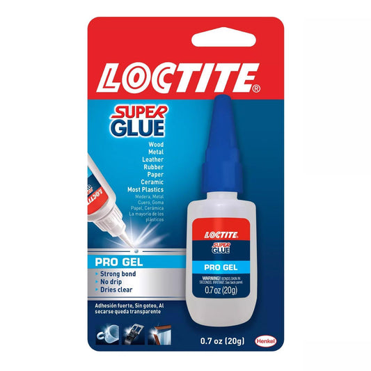 Super Glue Gel 0.7 oz 2 Pack